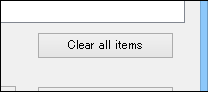 [Clear all items] button