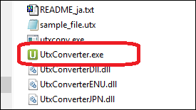 UtxConverter.exe